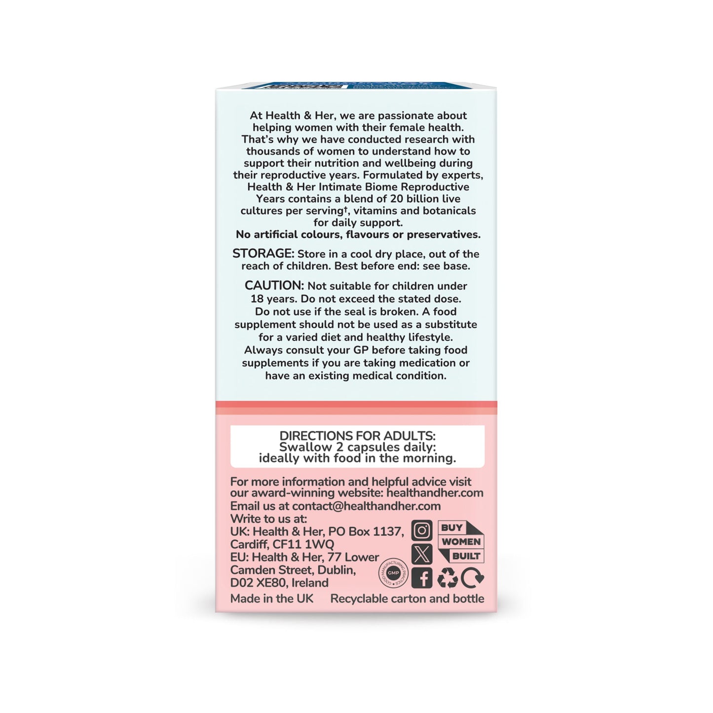 Health & Her Intimate Biome Reproductive Years