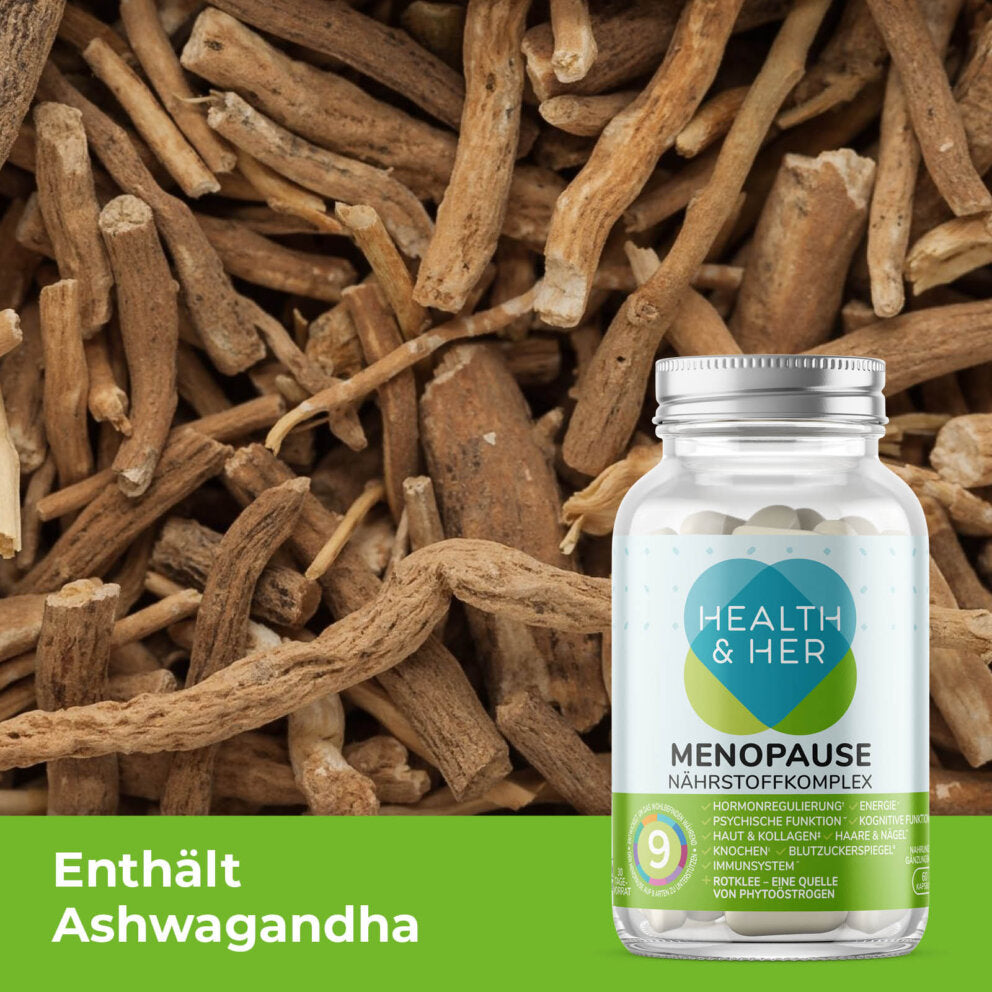 Health & Her Nährstoffkomplex - pflanzliche Wechseljahre Kapseln