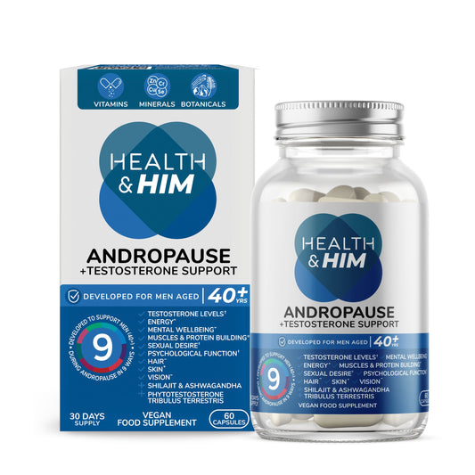 Health & Him Andropause 40+ Plus Testosterone Support