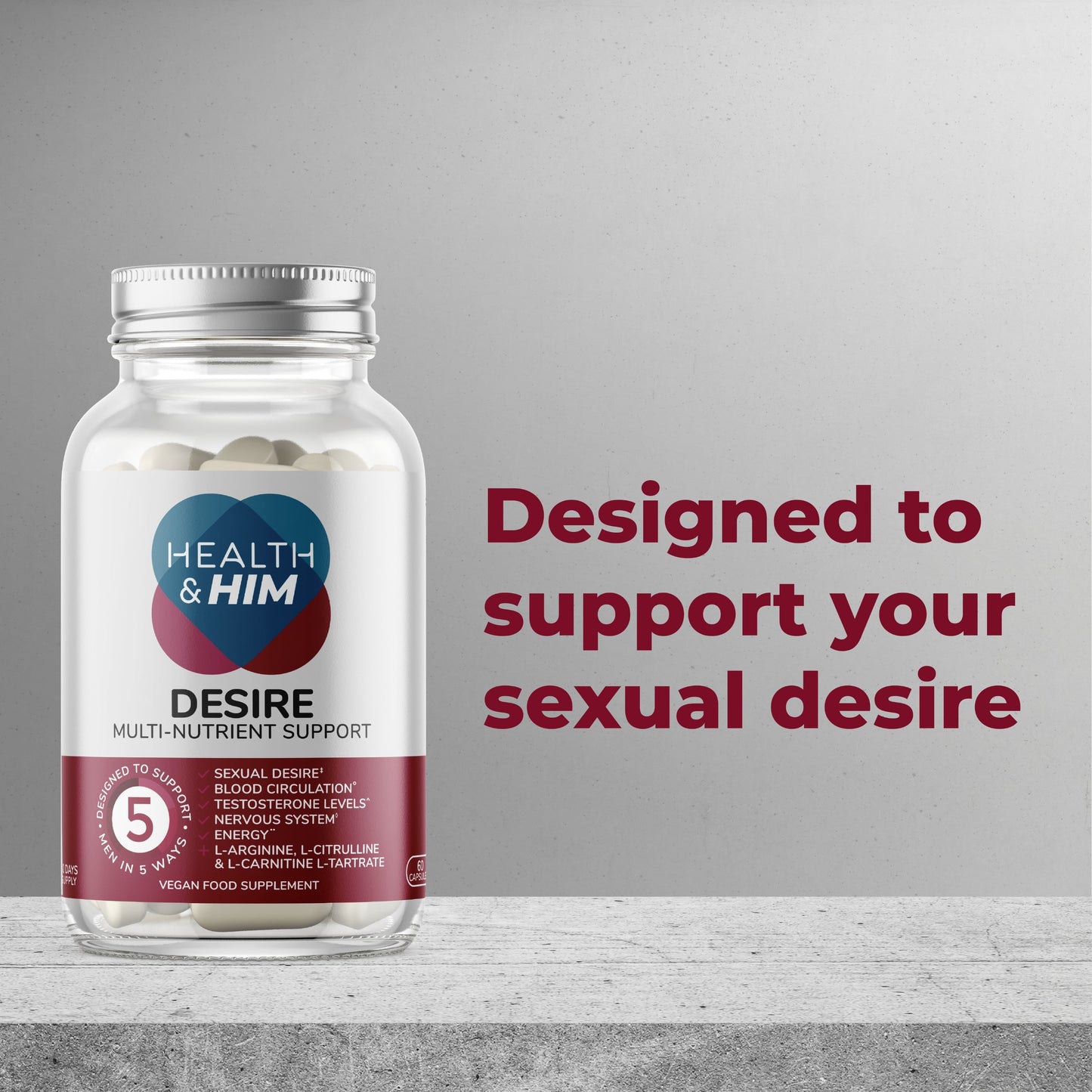 Health & Him Desire Multi-Nutrient Support