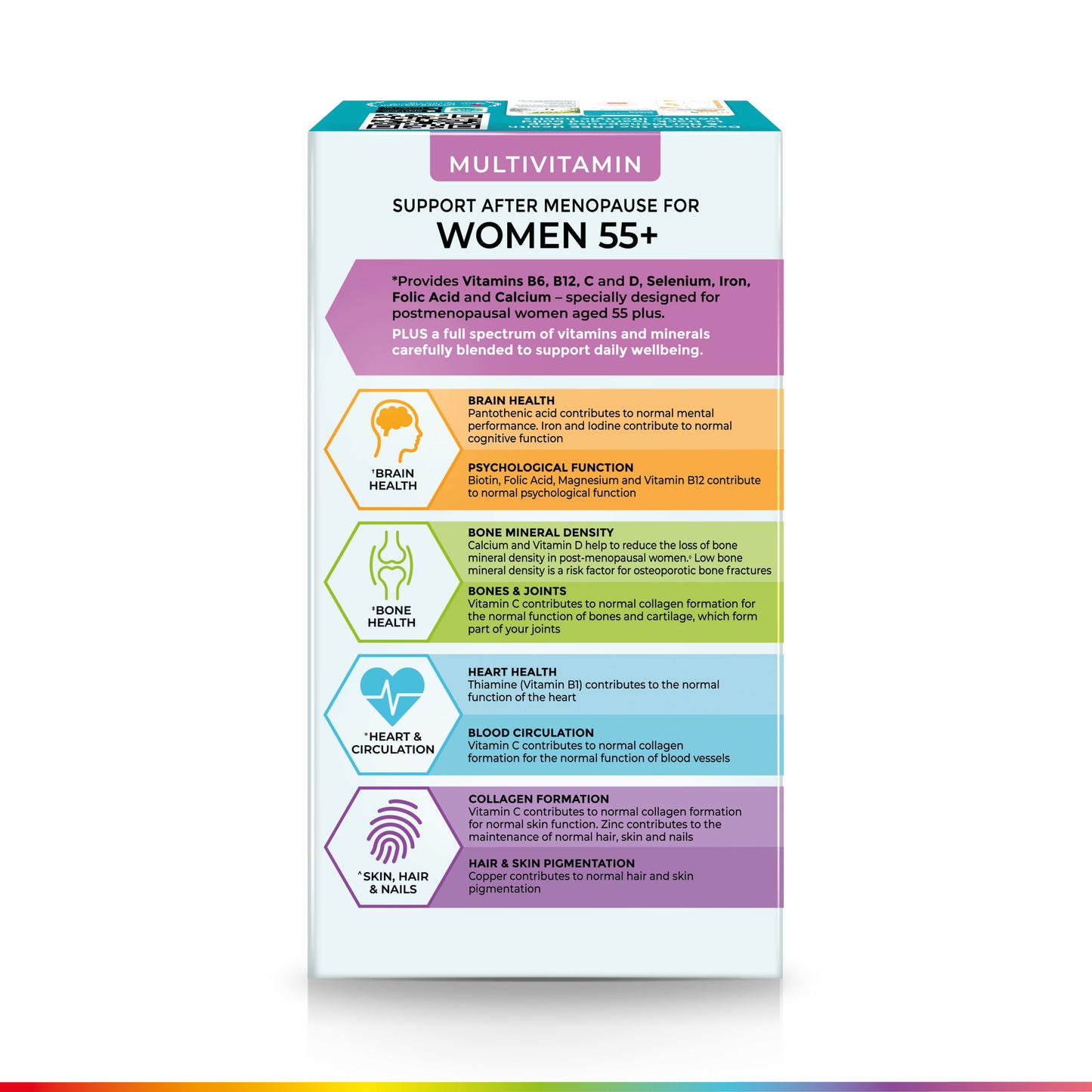 Health & Her Multivitamin Support After Menopause for Women 55+