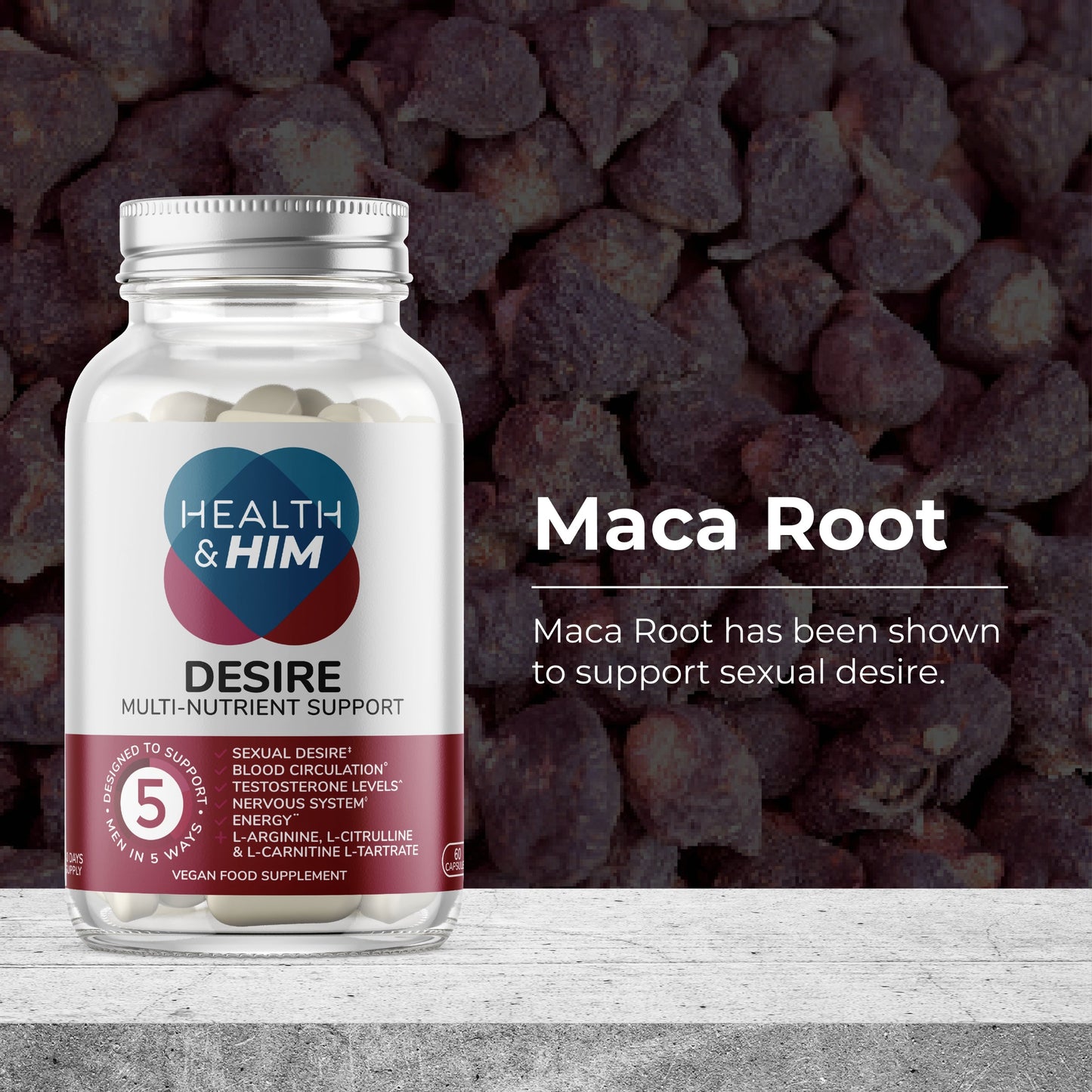 Health & Him Desire Multi-Nutrient Support