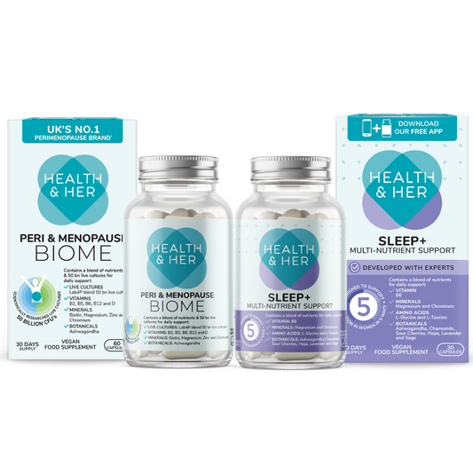 Health & Her Perimenopause & Menopause Biome Day & Night Bundle