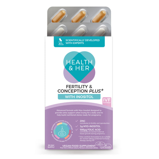 Health & Her Fertility & Conception PLUS+ Multi-Nutrient Support