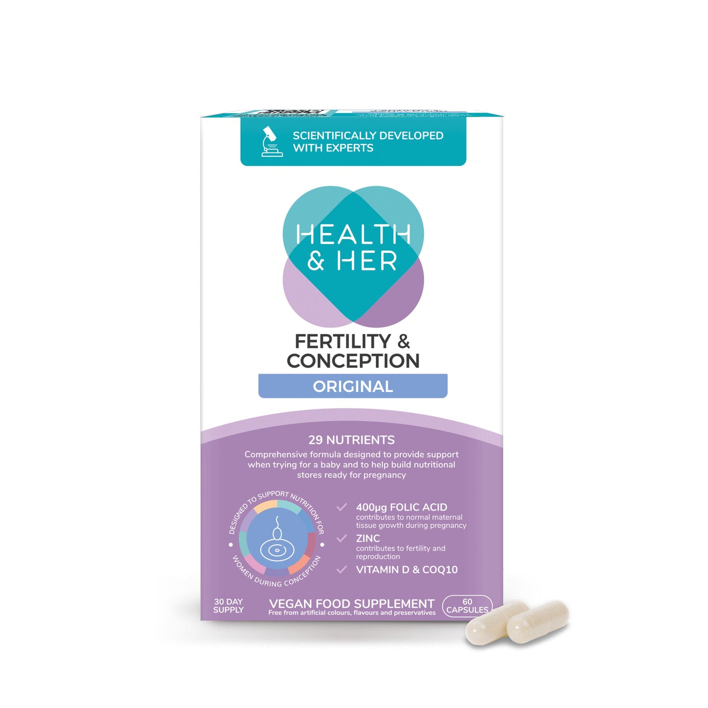 Health & Her Fertility & Conception Original Multi-Nutrient Support