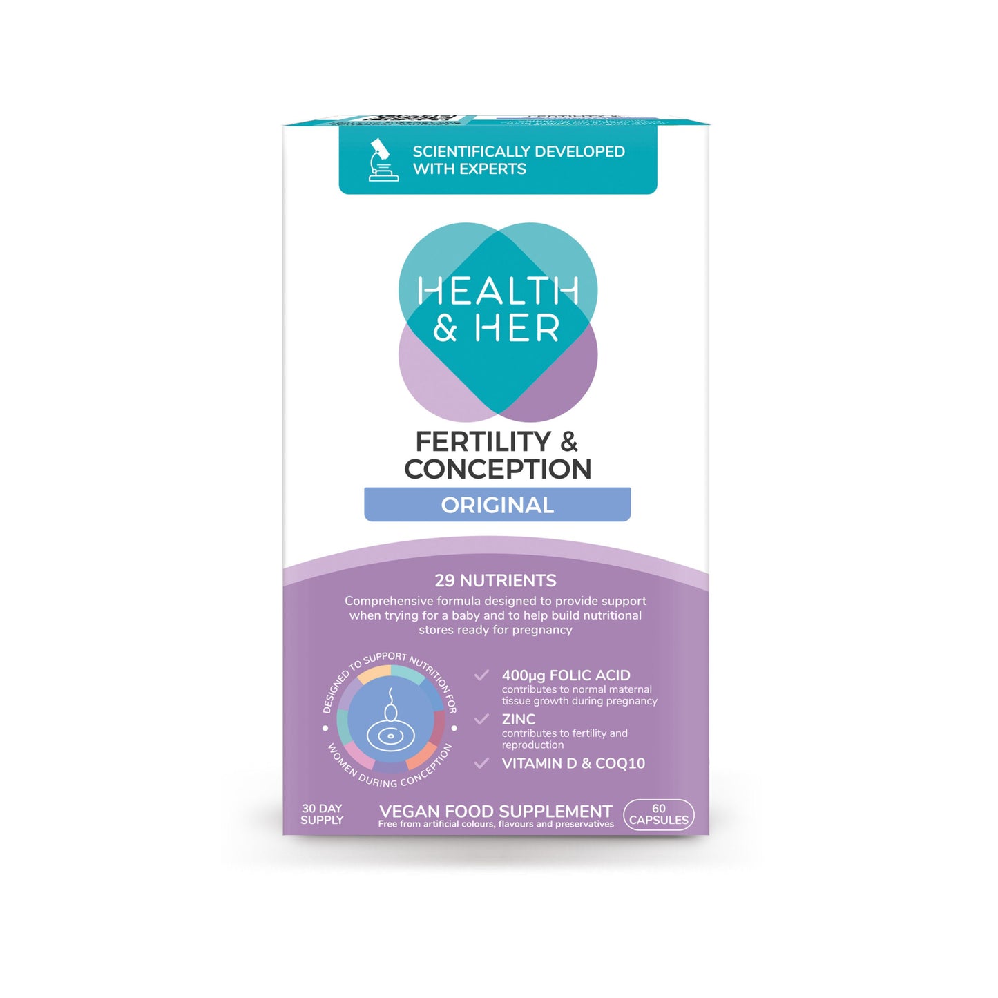 Health & Her Fertility & Conception Original Multi-Nutrient Support
