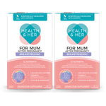 Health & Her For Mum After Pregnancy Breastfeeding Multi-Nutrient Support Multipacks