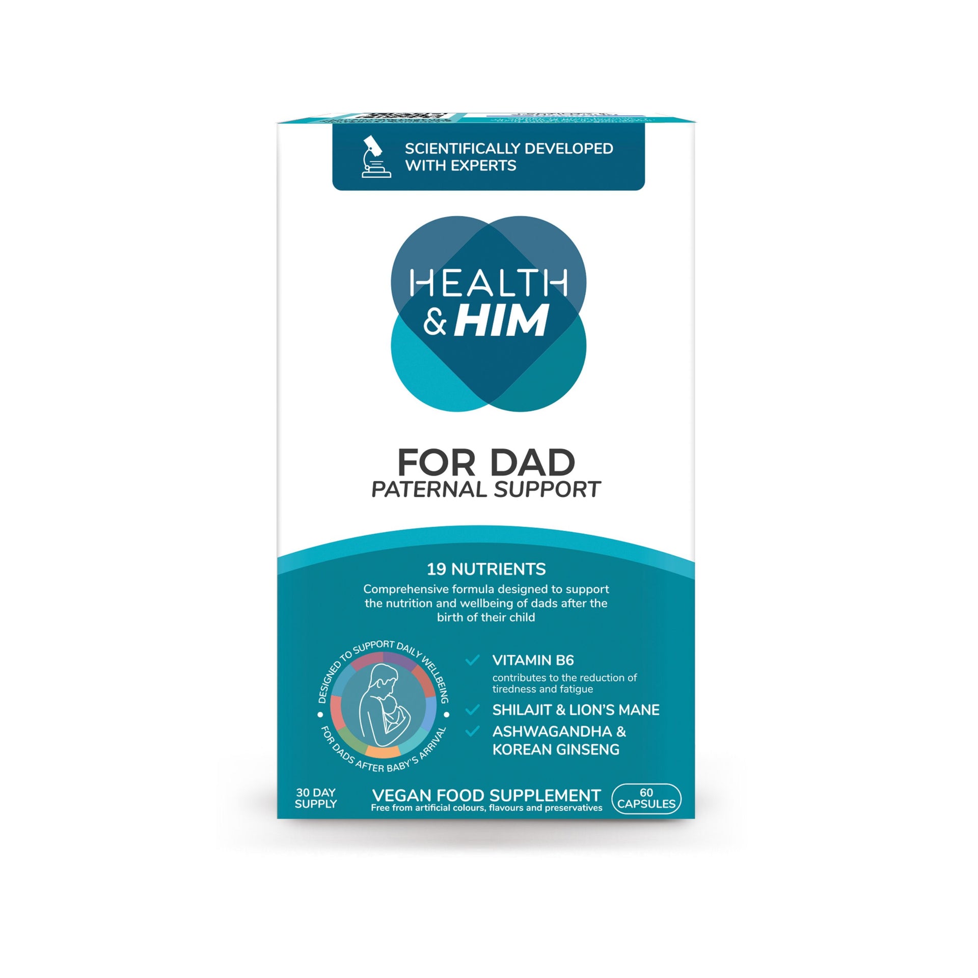 Health & Him Dad Paternal Nutrient Support