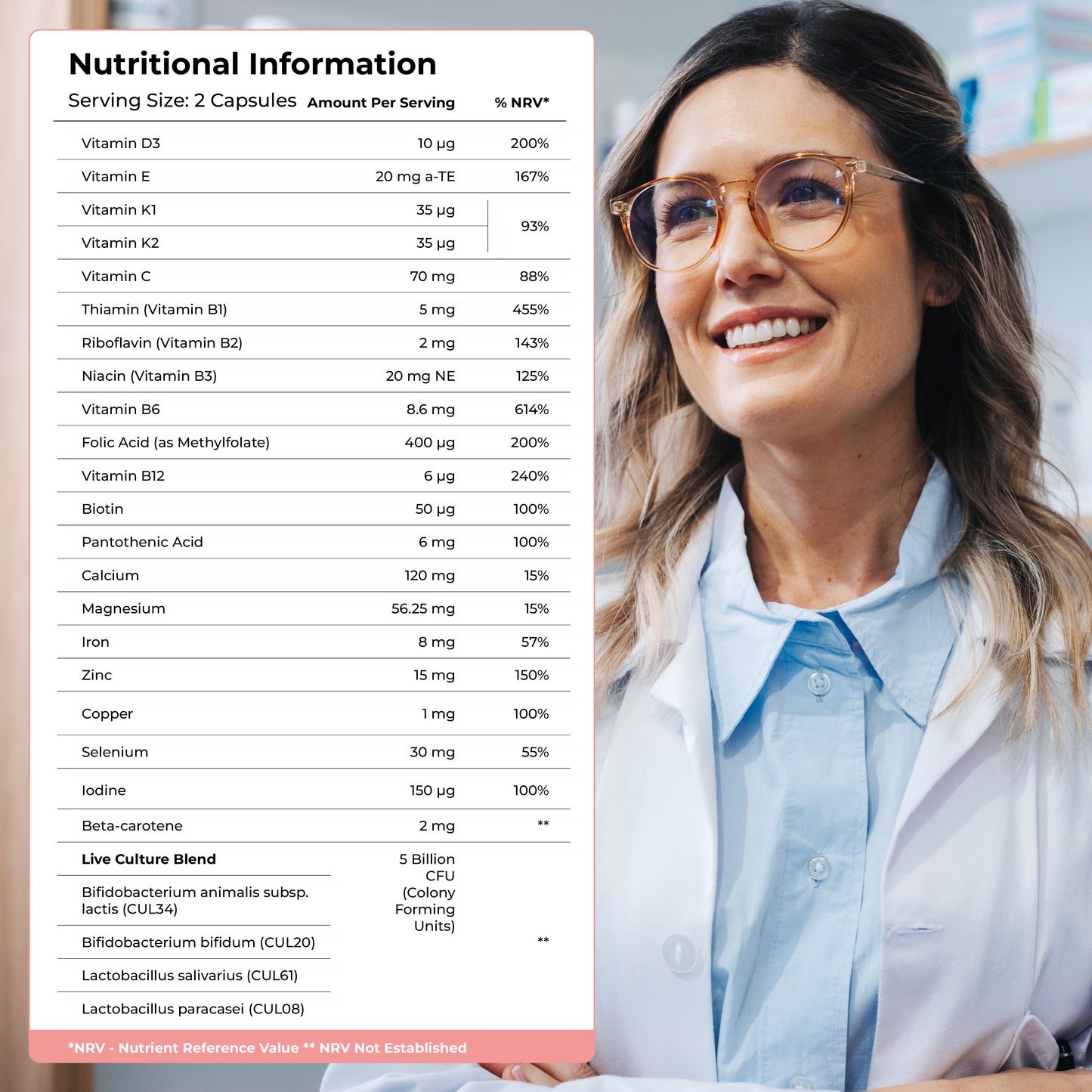 Health & Her For Mum After Pregnancy Breastfeeding Multi-Nutrient Support