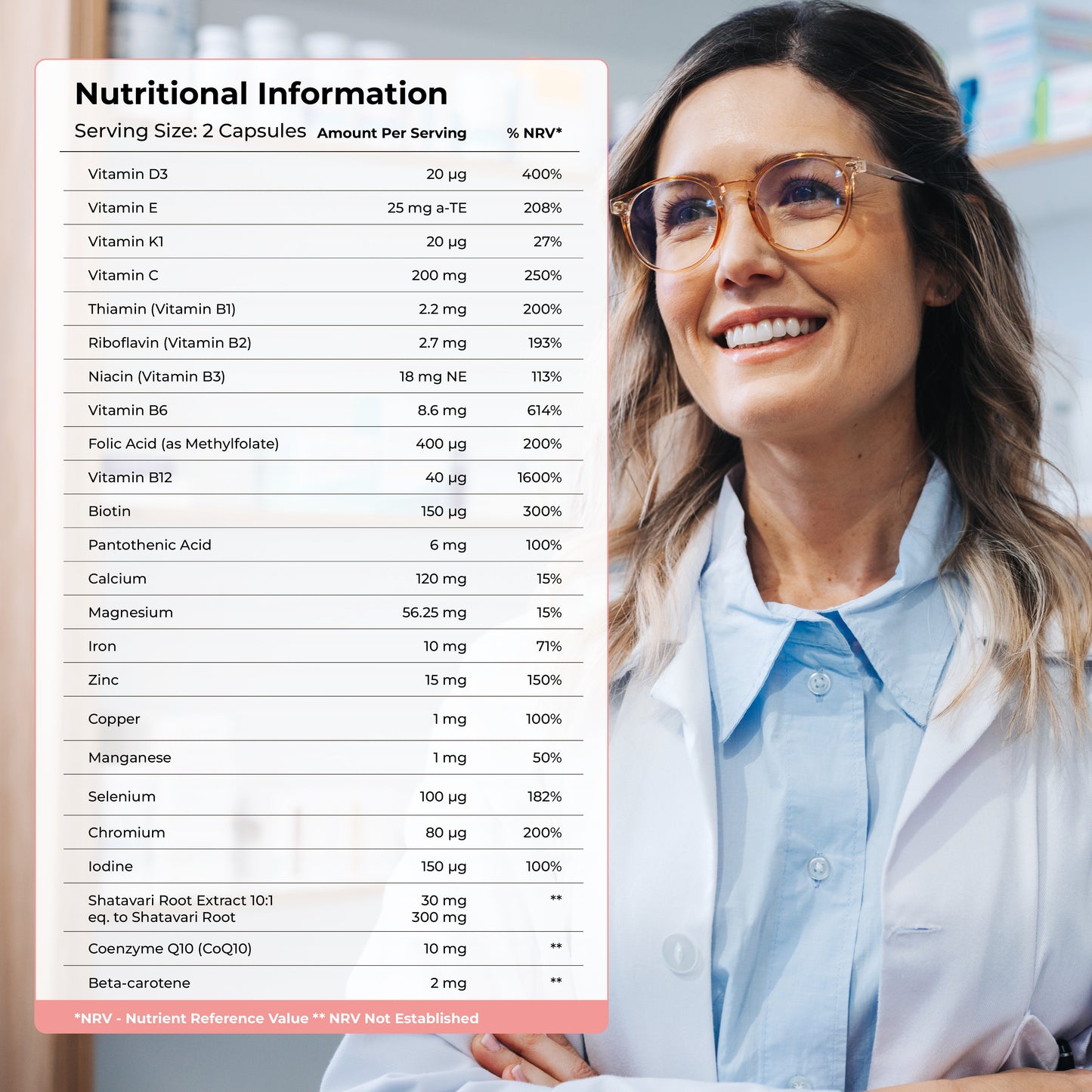 Health & Her For Mum After Pregnancy Formula-Feeding Multi-Nutrient Support