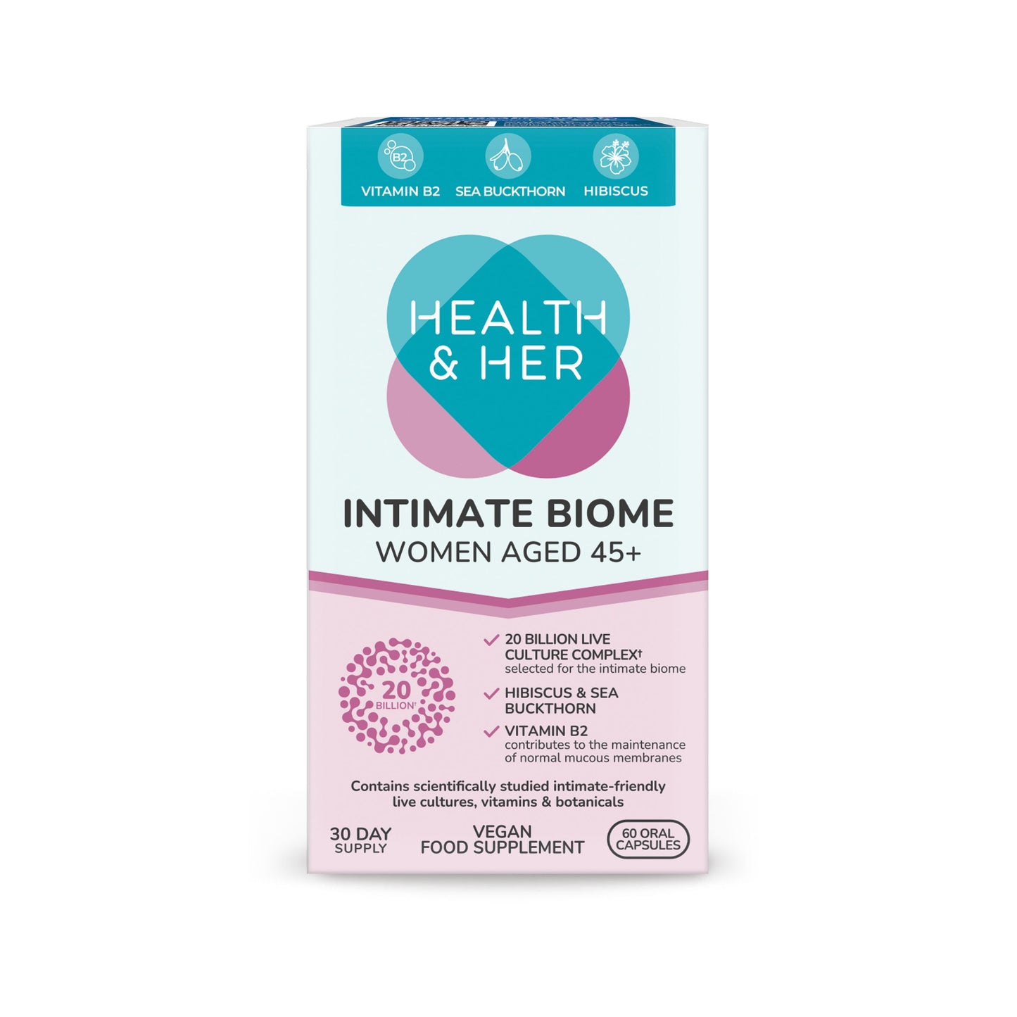 Health & Her Intimate Biome Women aged 45+