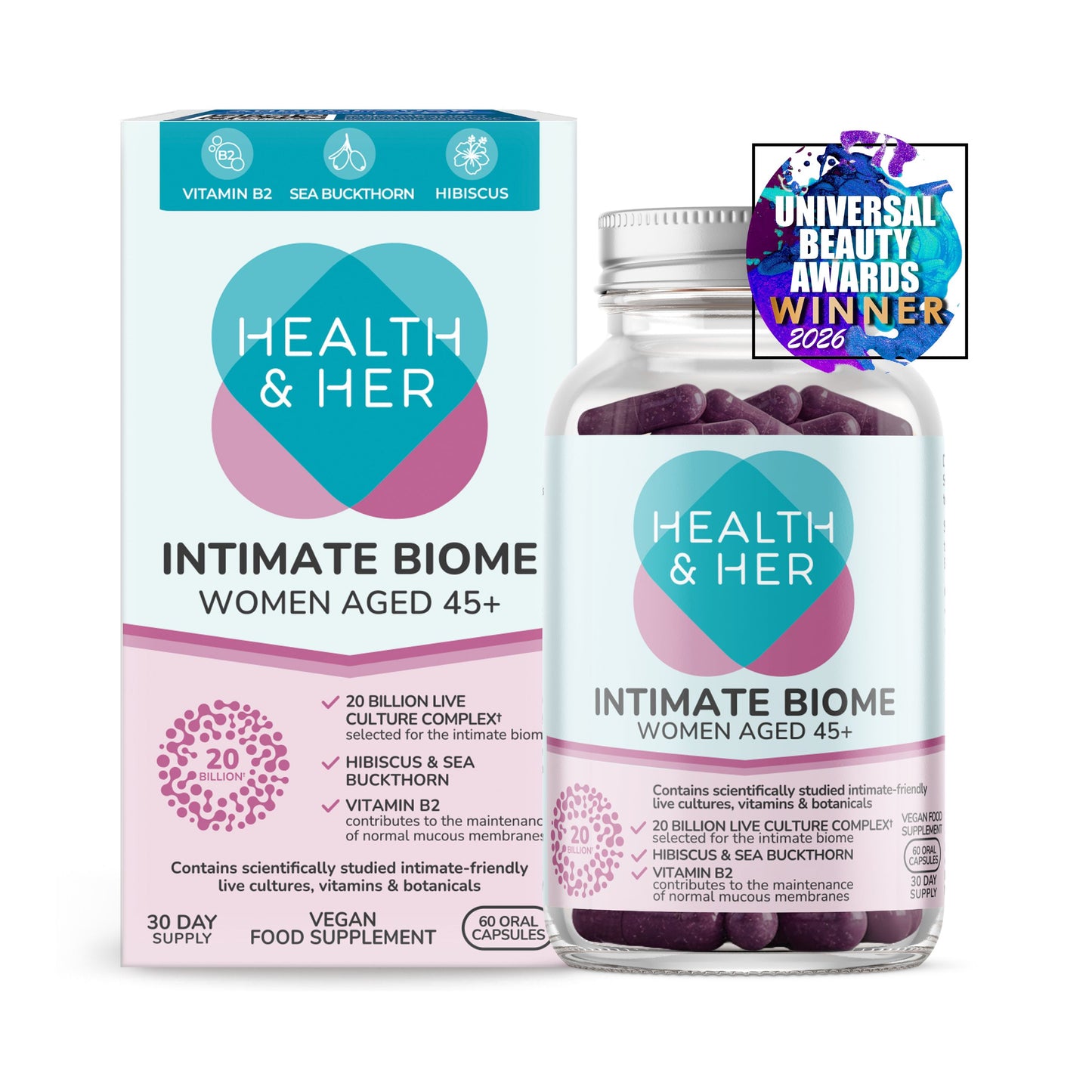 Health & Her Intimate Biome Women aged 45+