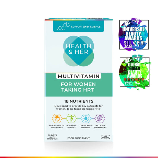 Health & Her Multivitamin for Women Taking Hormone Replacement Therapy (HRT)