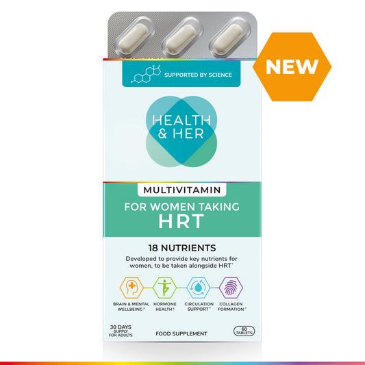 Health & Her Multivitamin for Women Taking Hormone Replacement Therapy (HRT)