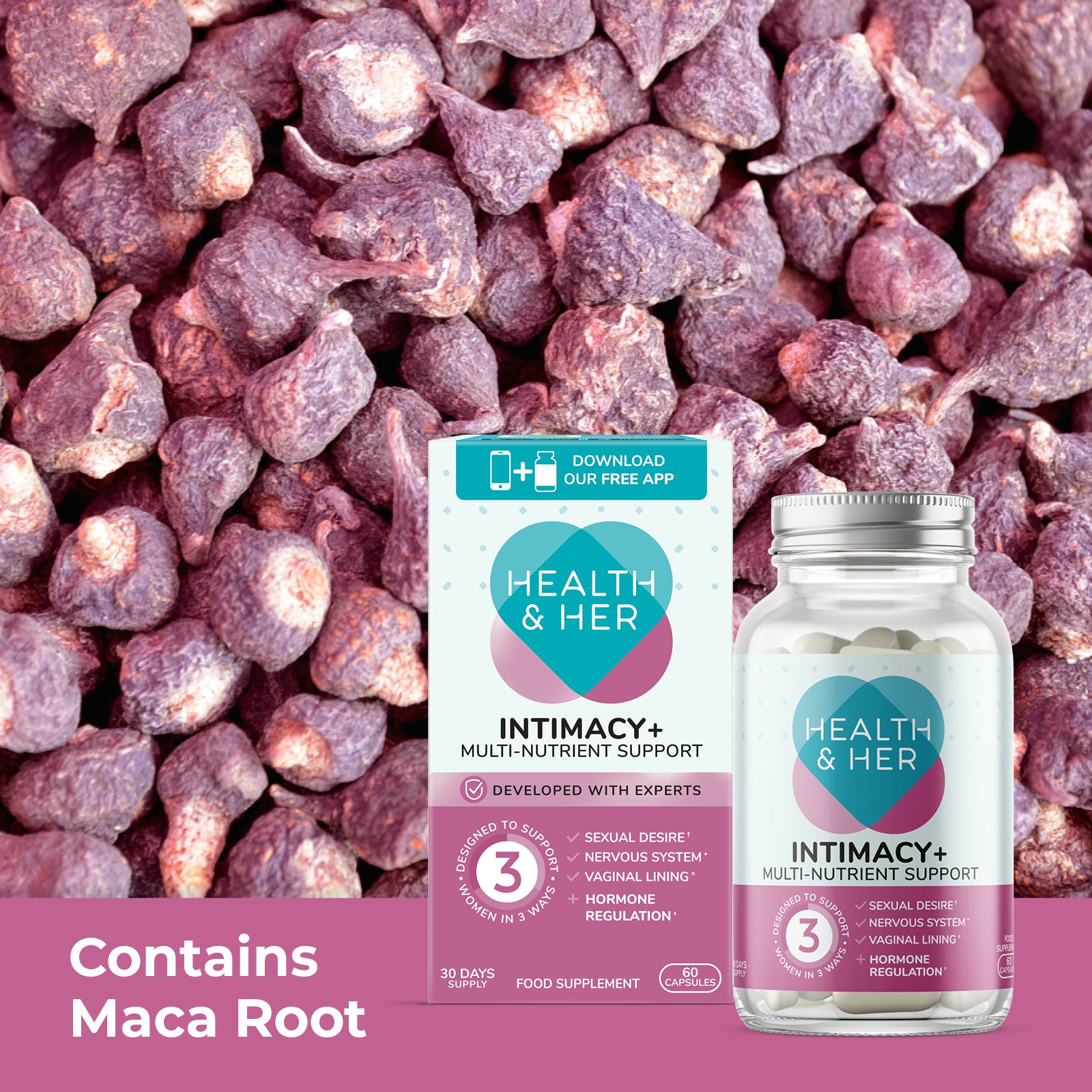 Health & Her Intimacy+ Multi-Nutrient Support Health & Her