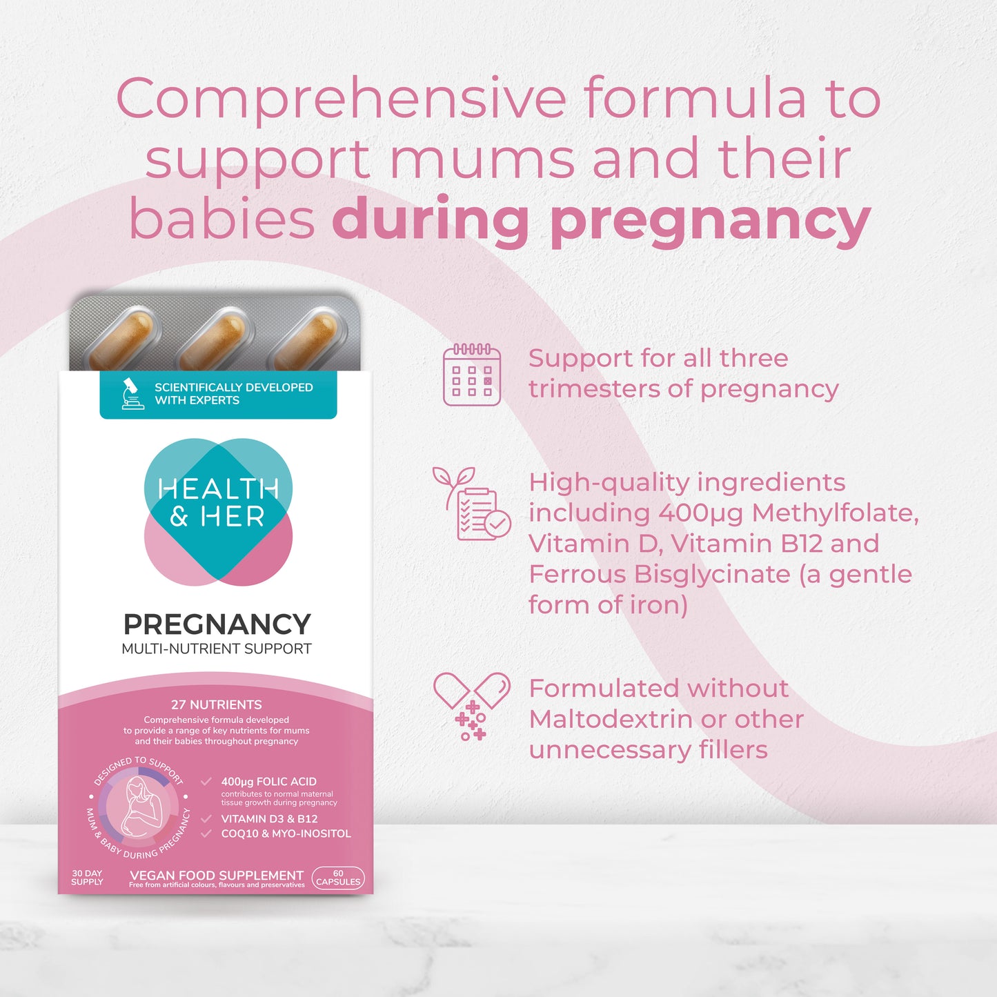 Health & Her Pregnancy Multi-Nutrient Support