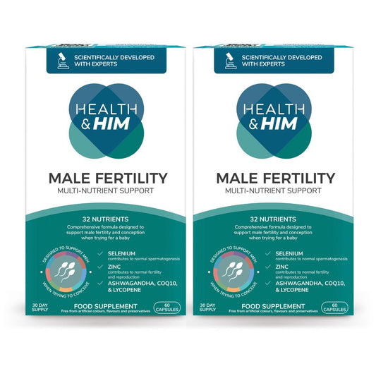 Health & Him Male Fertility Multi-Nutrient Support Multipacks
