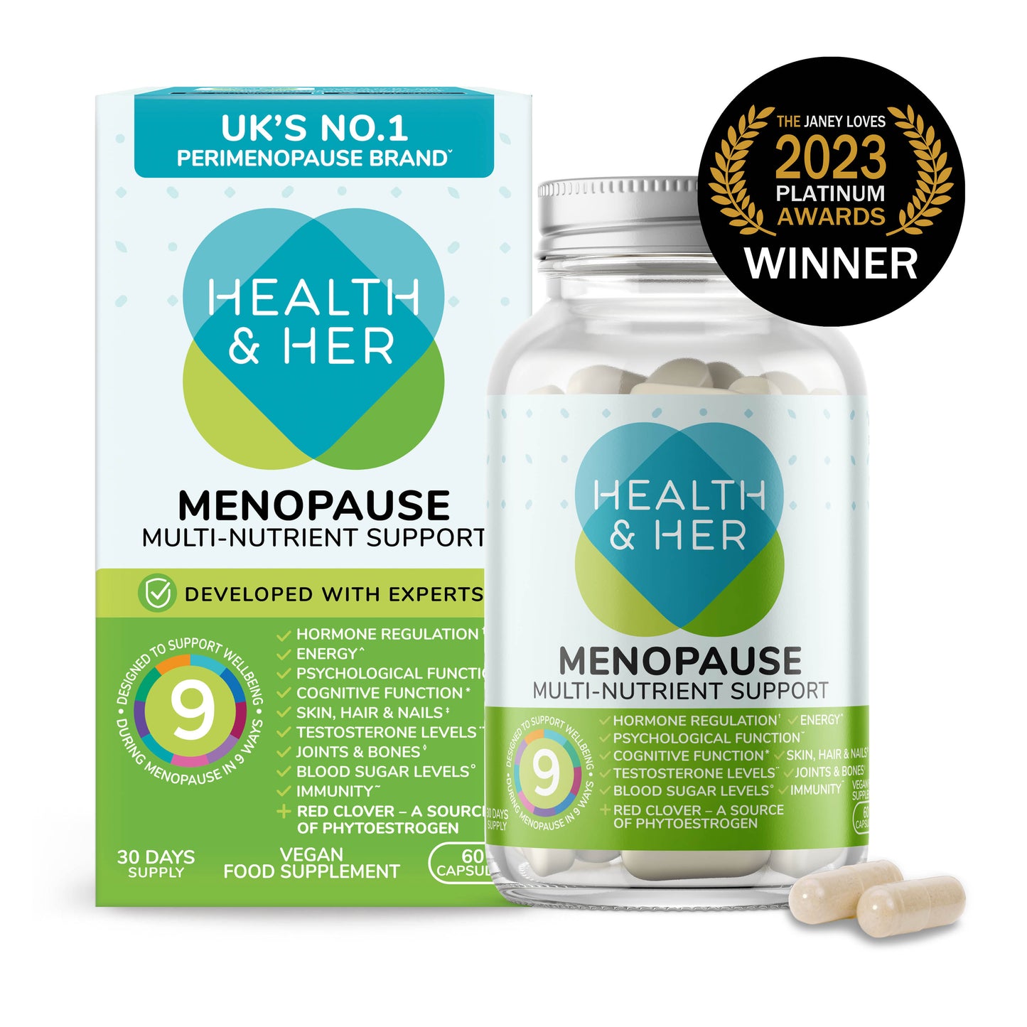 Health & Her Menopause Multi-Nutrient & Intimacy+ Support Bundle