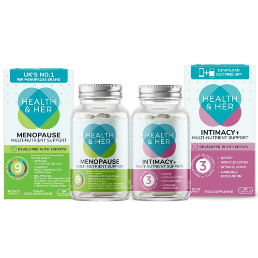 Health & Her Menopause Multi-Nutrient & Intimacy+ Support Bundle