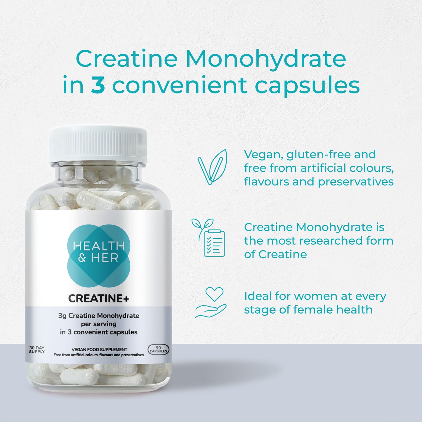 Health & Her Menopause Multi-Nutrient & Creatine+ Bundle