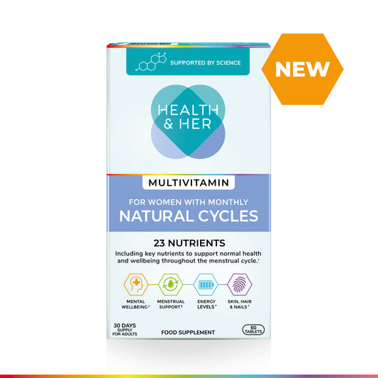 Health & Her Multivitamin for Women with Monthly Natural Cycles