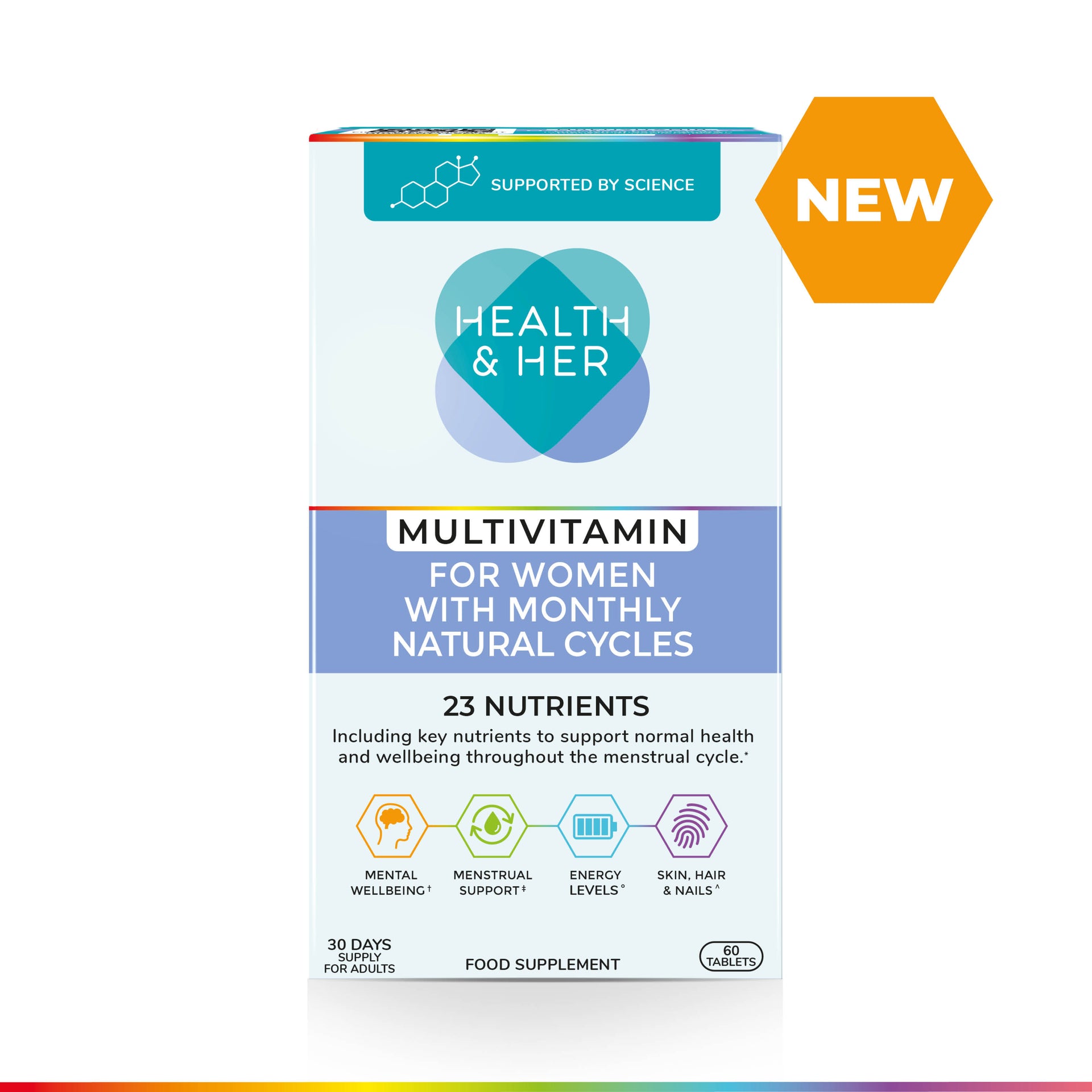 Health & Her Multivitamin Monthly Cycles