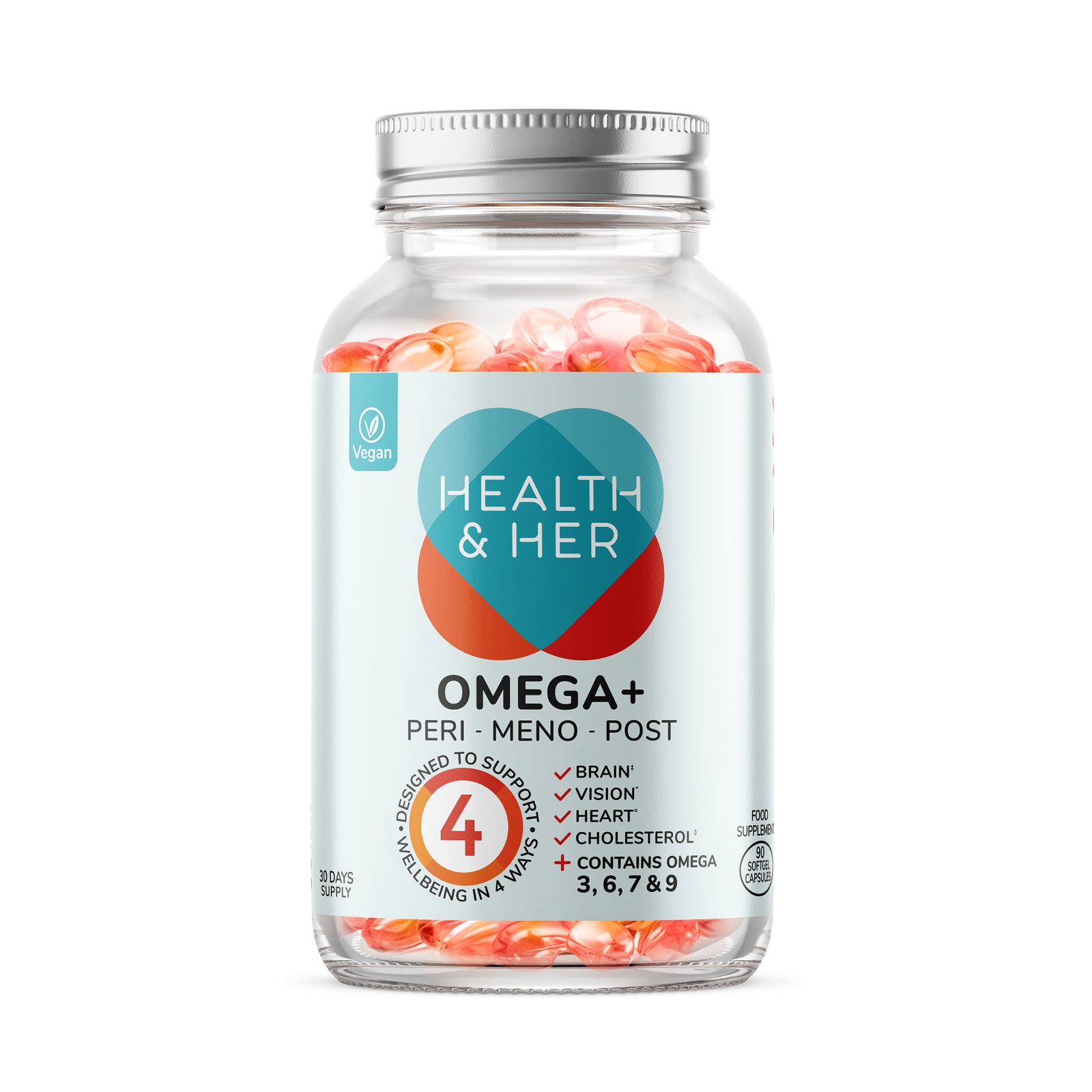 Health Her Menopause Multi Nutrient Support Vegan Omega Bundle