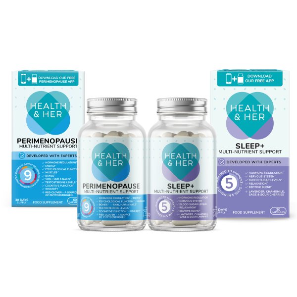 Health & Her Perimenopause Multi-Nutrient Support Day & Night Bundle