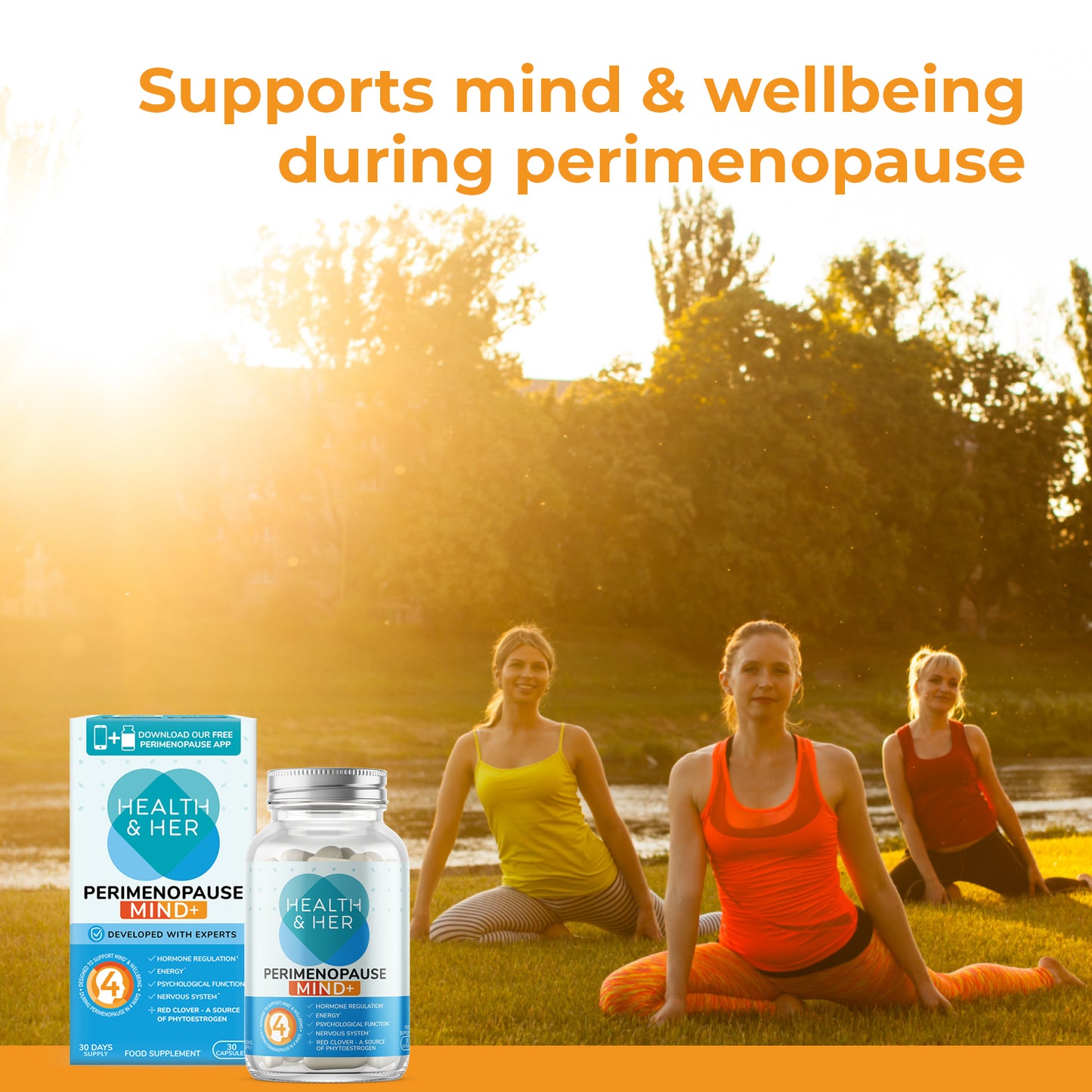 Health & Her Perimenopause Mind+ Supplement