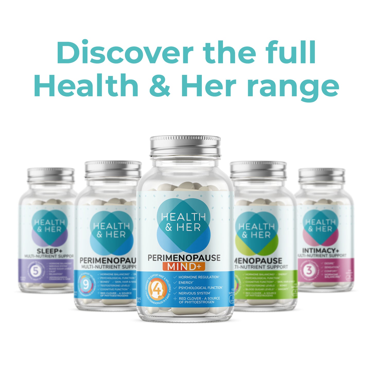 Health & Her Perimenopause Mind+ Supplement