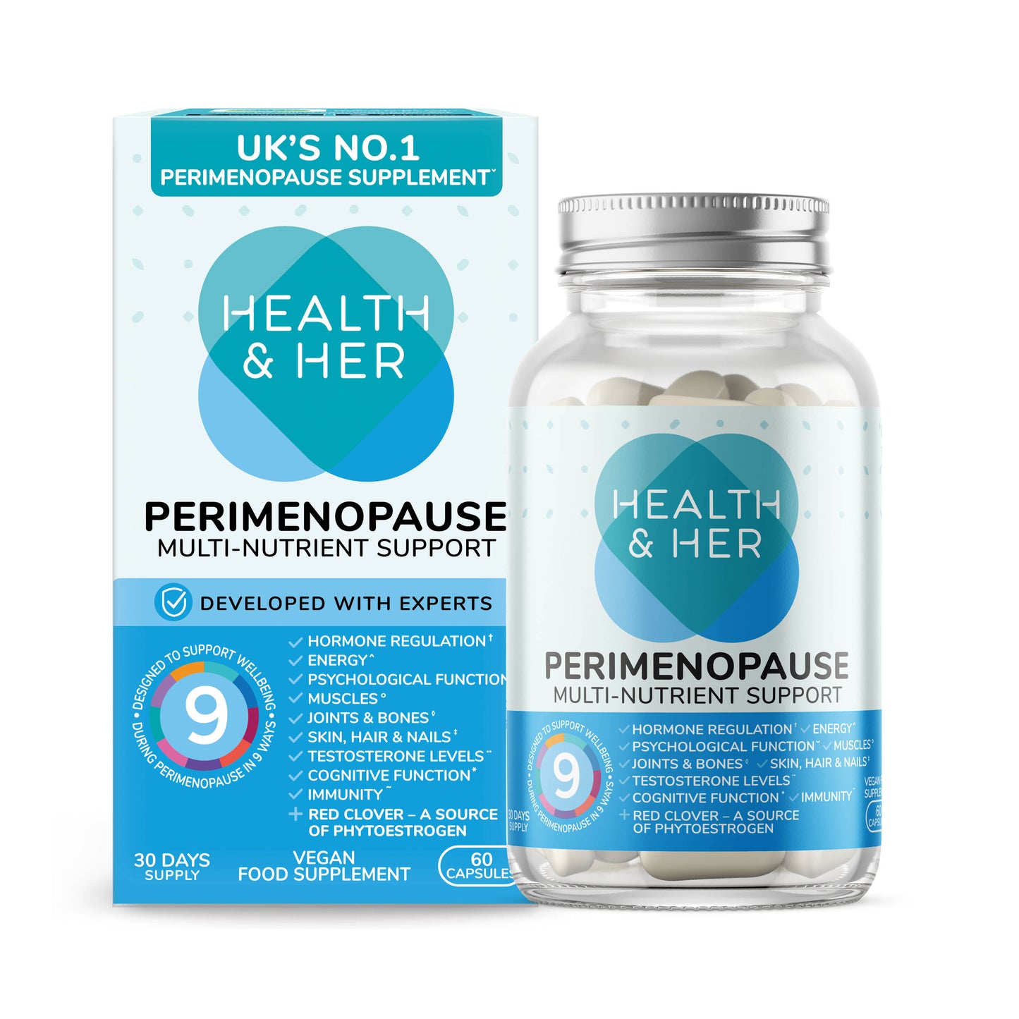 Health & Her Perimenopause Multi-Nutrient Support Day & Night Bundle