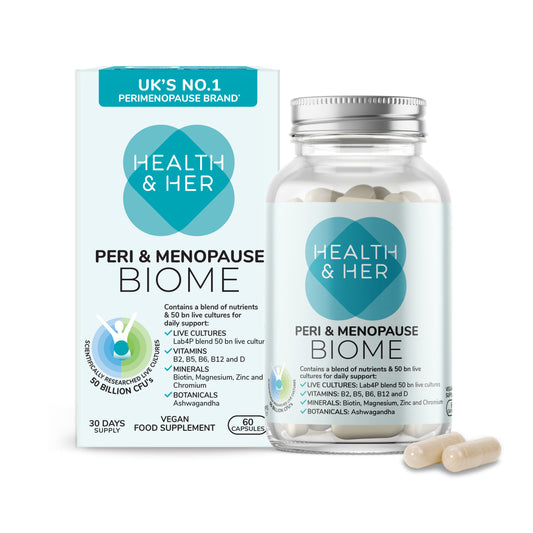 Health & Her Peri & Menopause Biome - Live Cultures Supplement