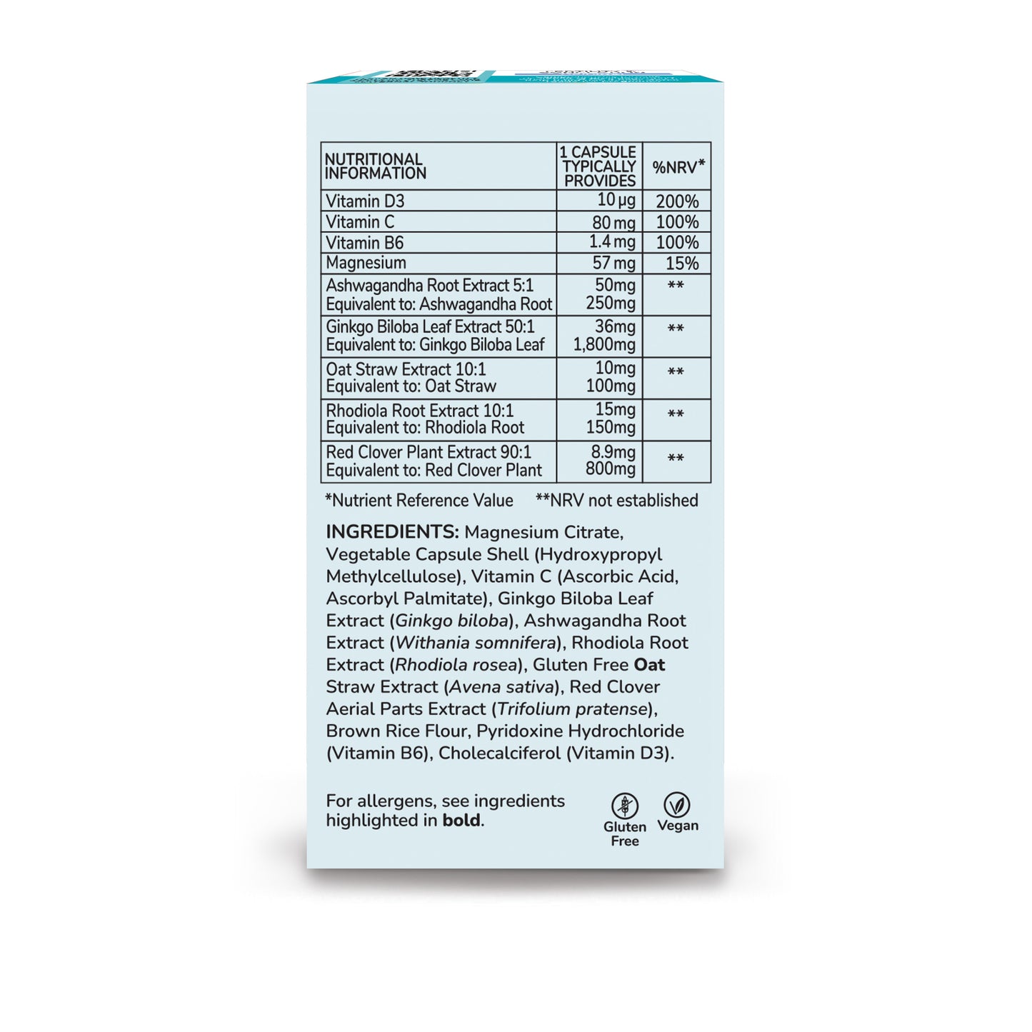 Health & Her Perimenopause Mind+ Food Supplement