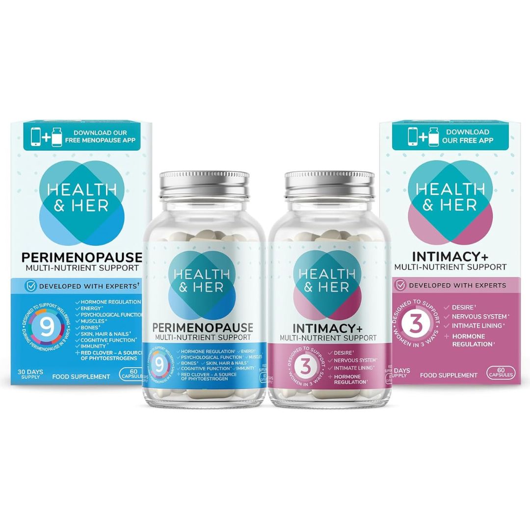 Health & Her Perimenopause Multi-Nutrient & Intimacy+ Support Bundle