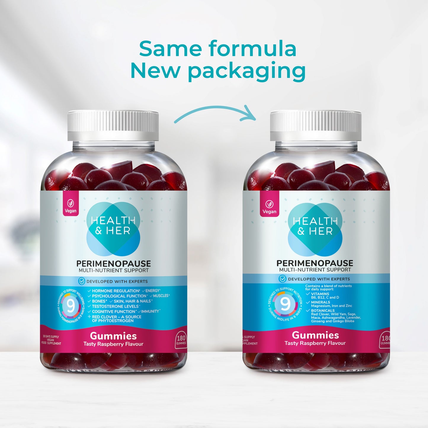 Health & Her Perimenopause Multi Nutrient Gummies