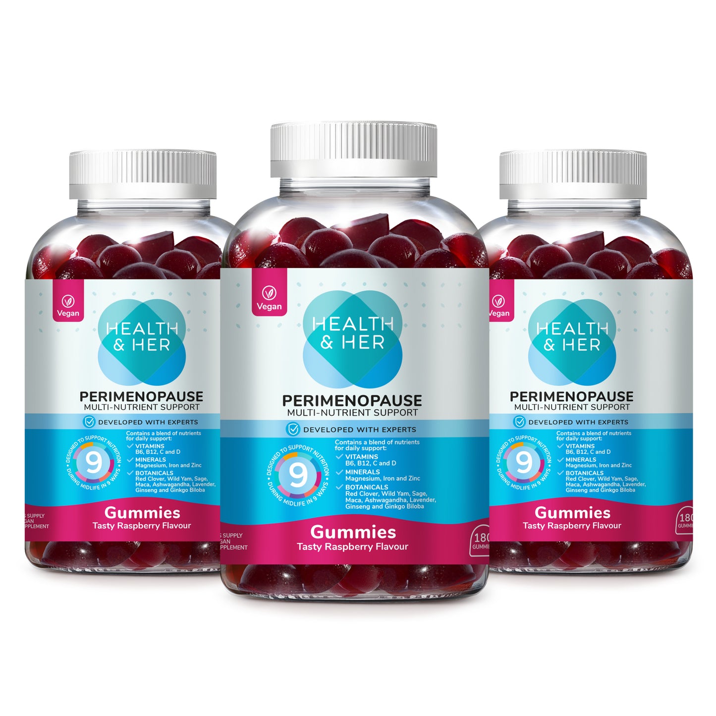 Health & Her Perimenopause Multi-Nutrient Support Gummies