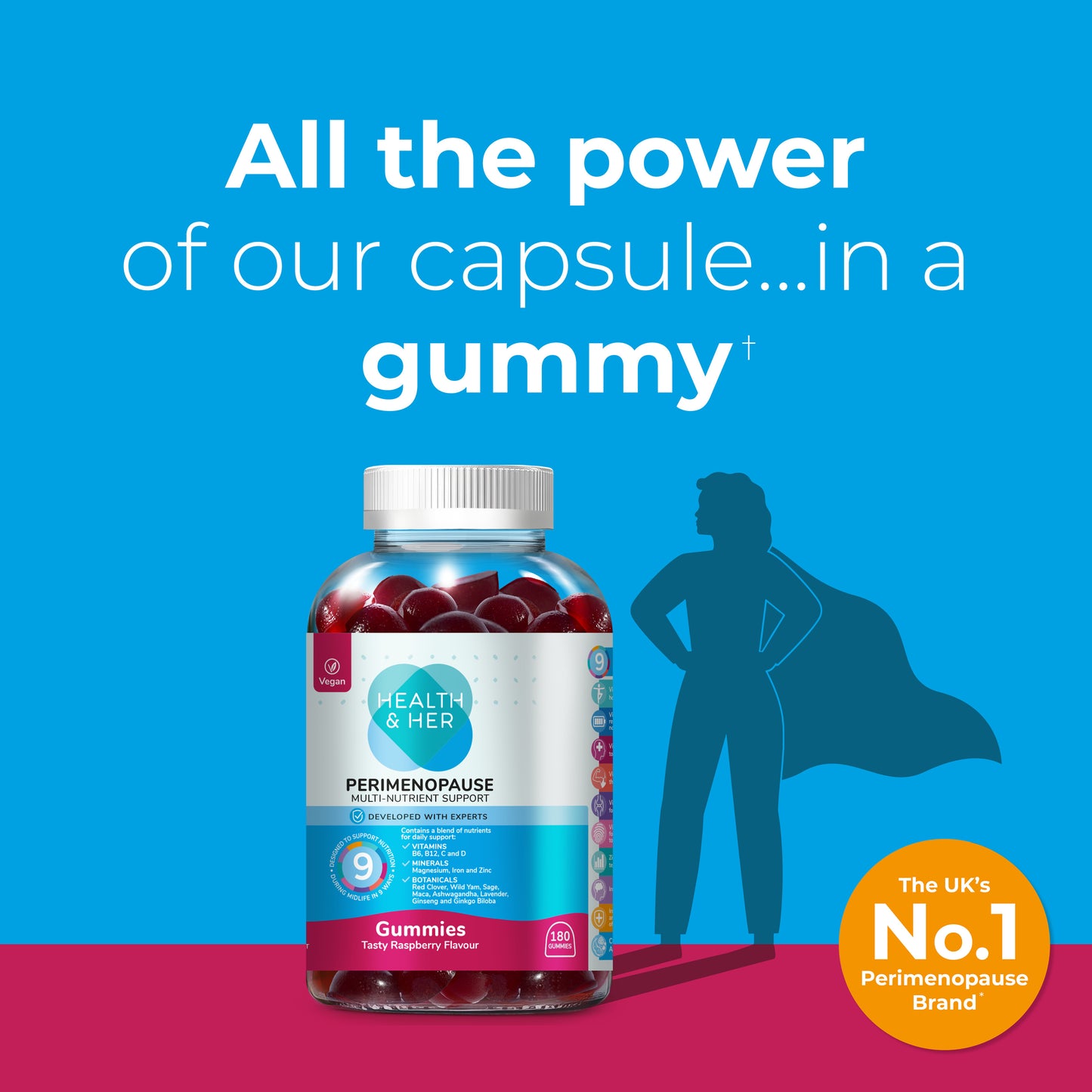 Health & Her Perimenopause Multi Nutrient Gummies