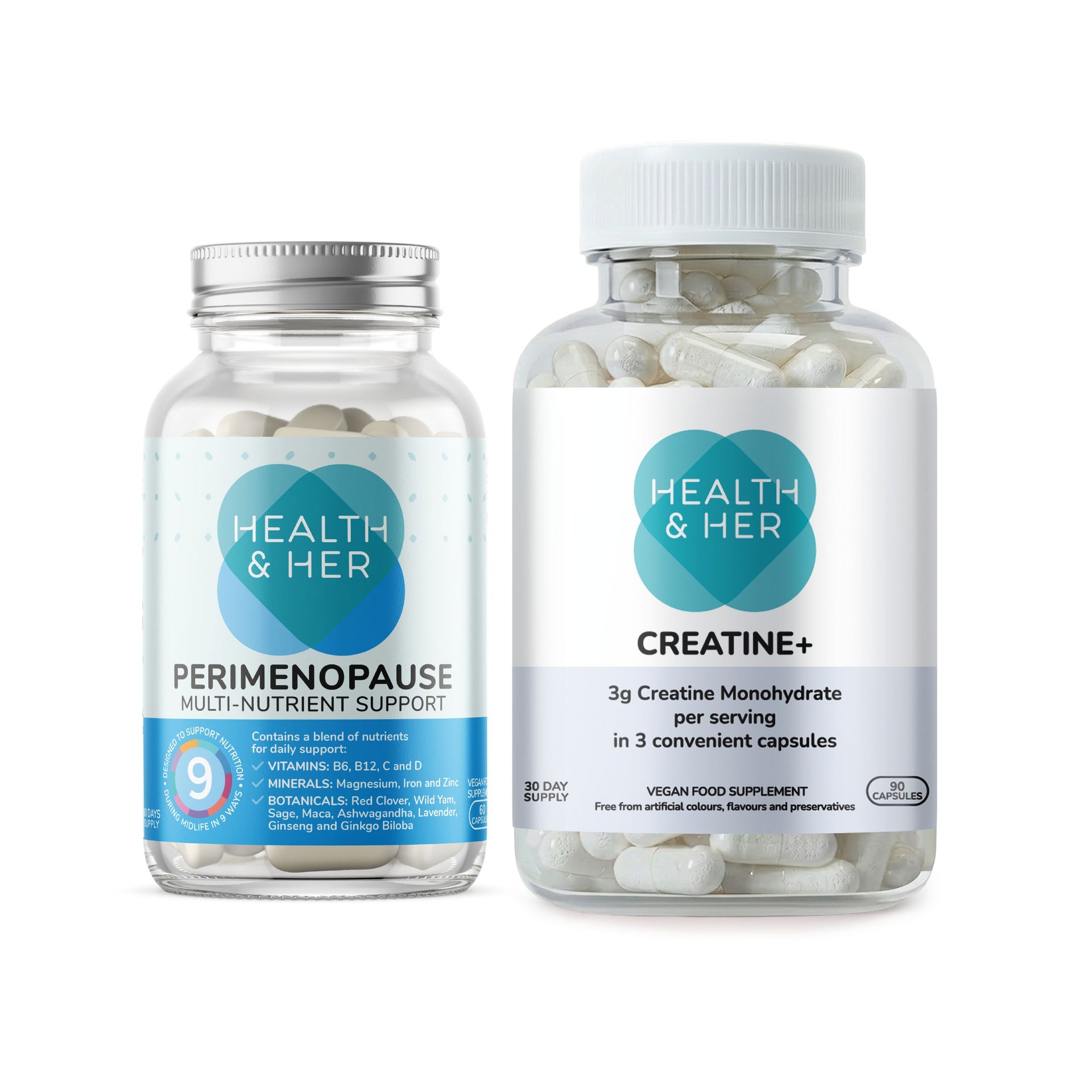 Health & Her Perimenopause Nutrient & Creatine+ Bundle