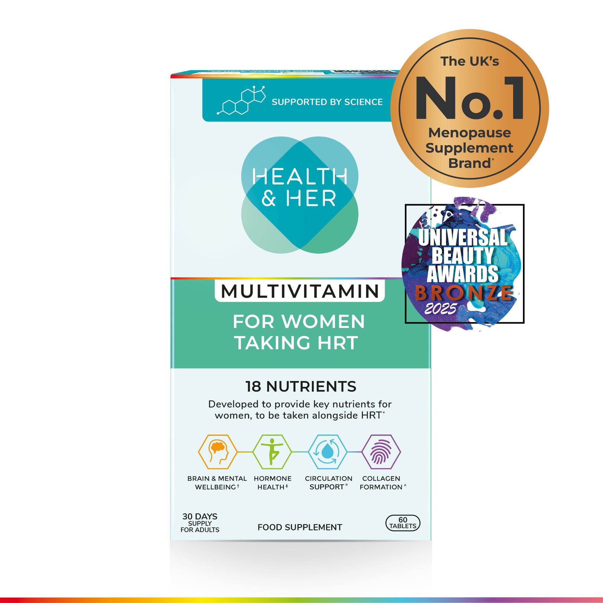 Health & Her Multivitamin Taking Hormone Replacement Therapy