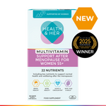Health & Her Multivitamin Support After Menopause for Women 55+