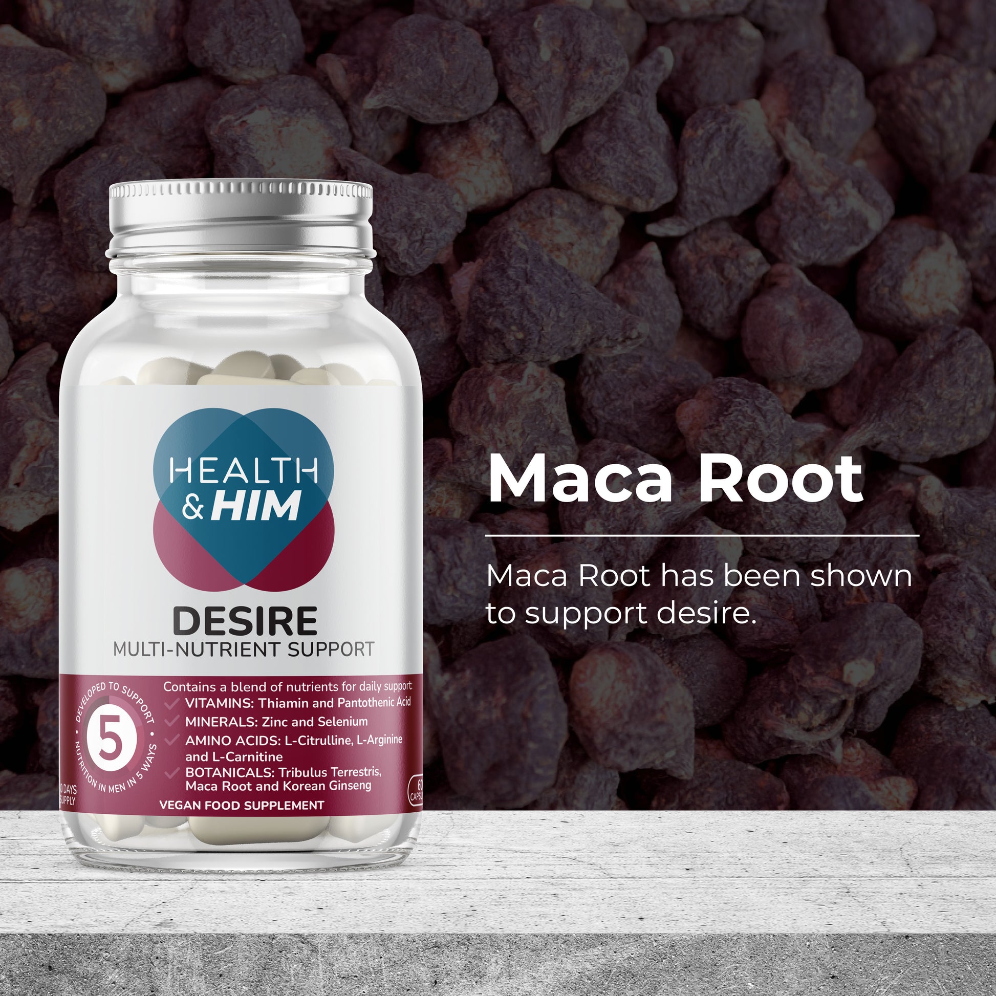 Health & Him Desire Multi-Nutrient Support Health & Her Health & Him Desire Multi-Nutrient Support Health & Her