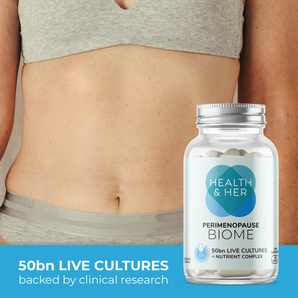 Health & Her Perimenopause Biome - Live Cultures Supplement