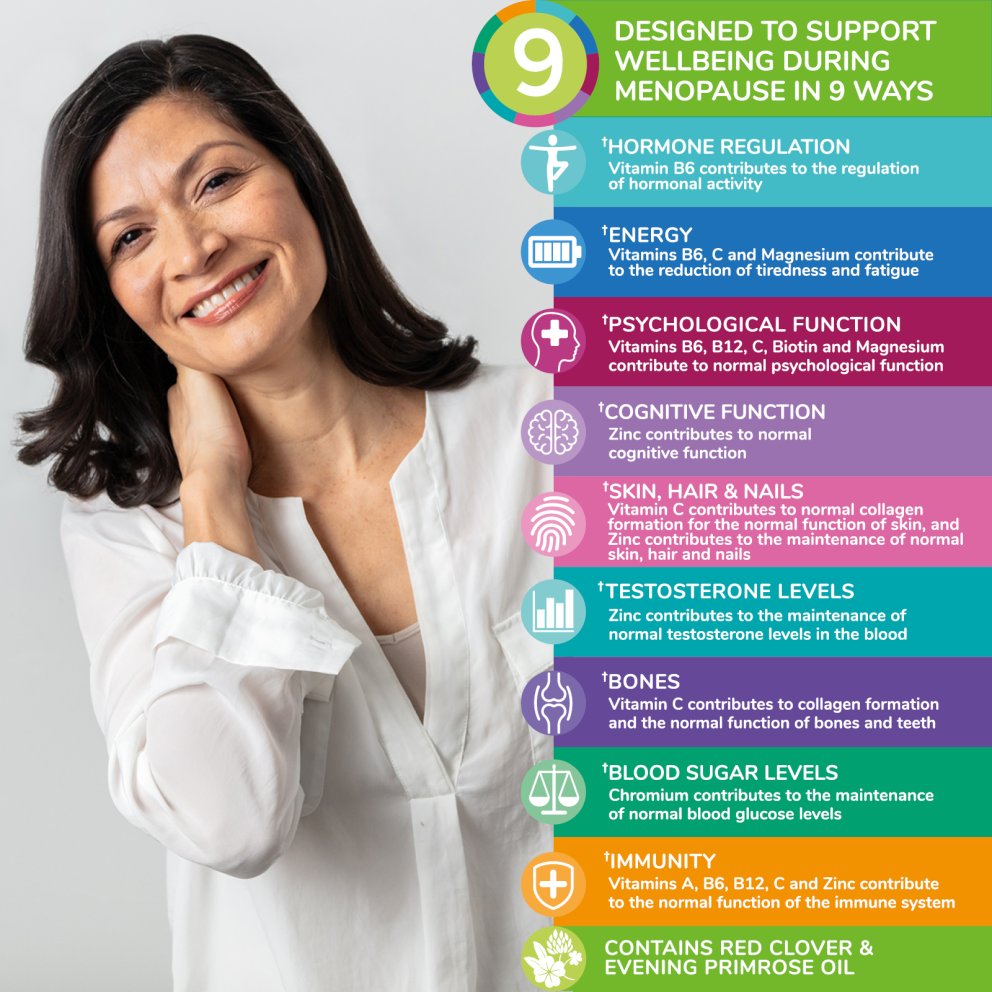 Health & Her Menopause Multi-Nutrient Support Supplement