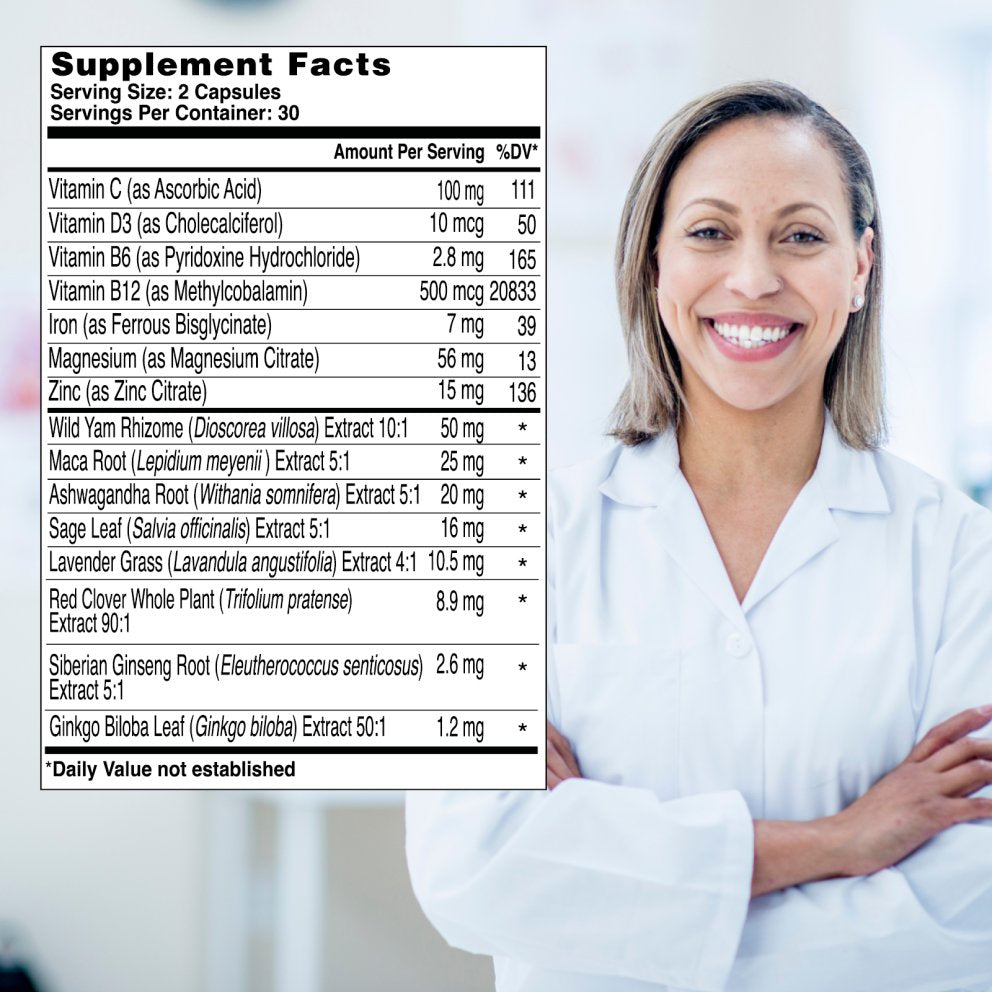 Health & Her Perimenopause Multi-Nutrient Support Supplement