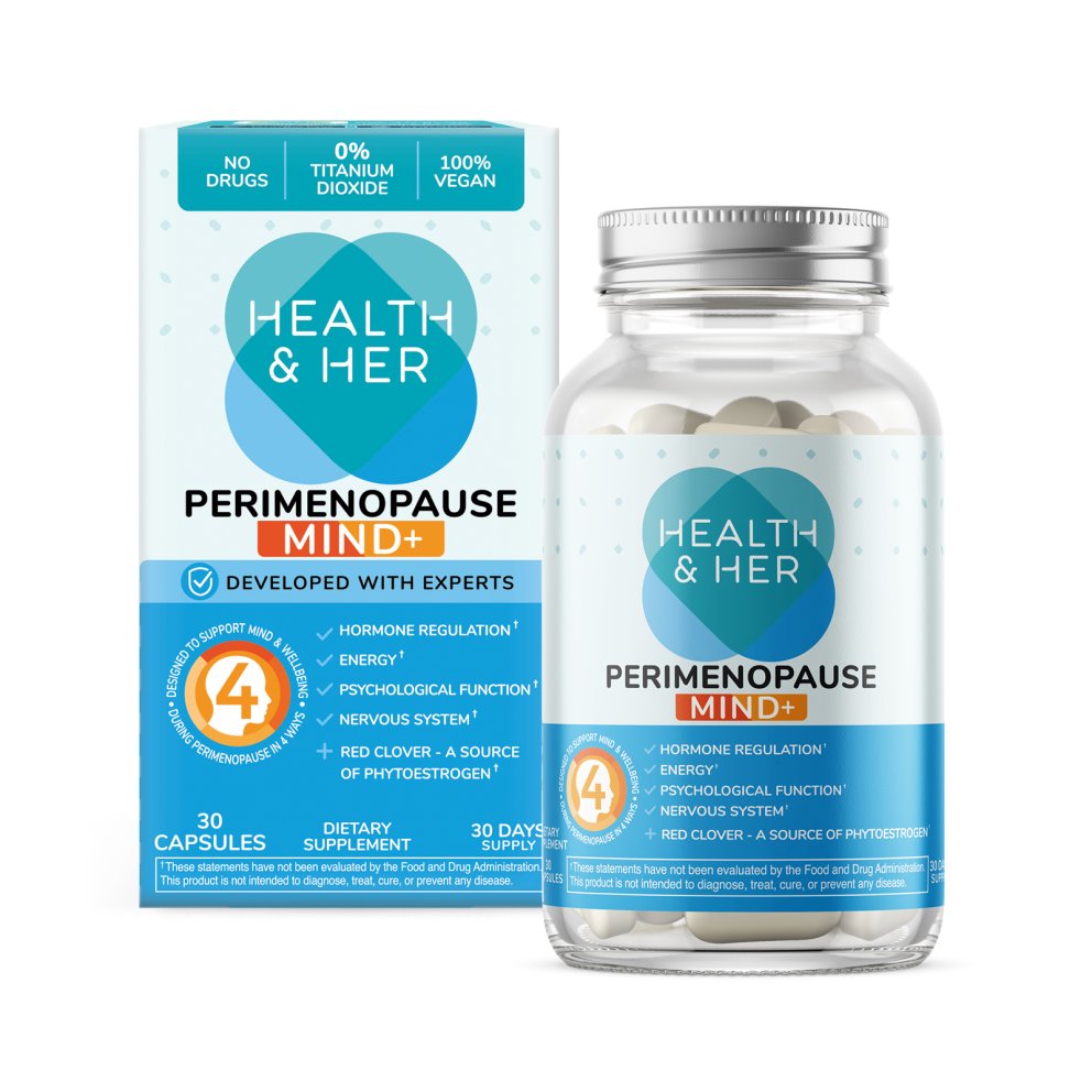 Health & Her Perimenopause Mind+ Food Supplement