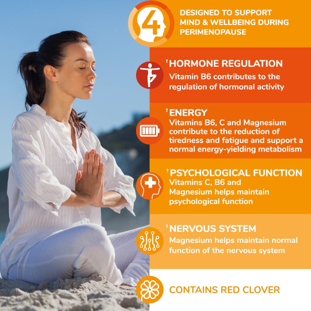 Health & Her Perimenopause Mind+ Food Supplement