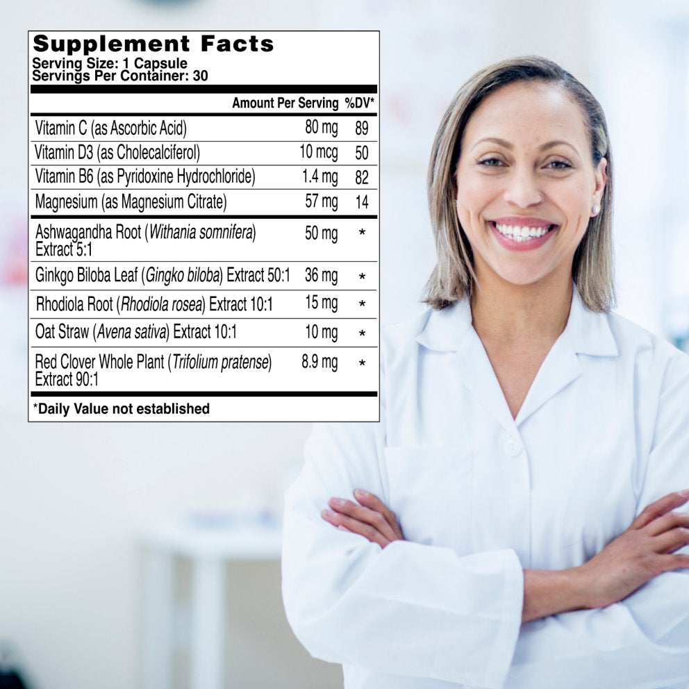 Health & Her Perimenopause Mind+ Food Supplement